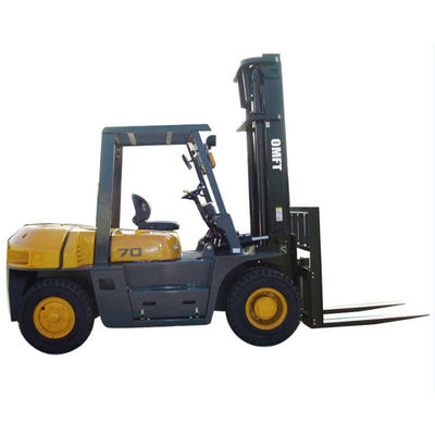 Ce Diesel Power Engine 6ton Diesel Forklift Truck with Duplex Triplex Mast and Clamp