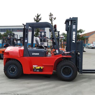 6ton Diesel Forklift with 4.5m Lifting Height Min. Width of Right Angle Stacking 5620mm