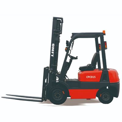 1.5 Ton Diesel Forklift in Forklift with 1070mm Fork and 3000-7000mm Lift Height