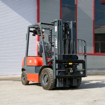 2.5ton Diesel Forklift Truck Forklift with Ce ISO Min. Width of Right Angle Channel 2100mm