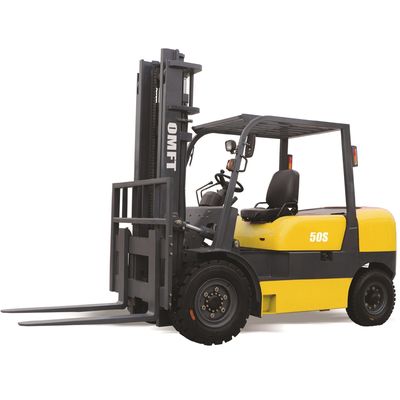 5.0 Ton 4500kg Cpcd45 Cpcd50s Diesel Forklift Truck with 3m Two Stage Full Free Mast Duplex Full Free Mast