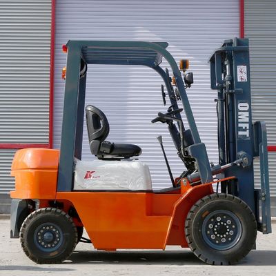 2.5ton Cpcd25 Diesel Forklift Truck with 3m Two Stage Full Free Mast Duplex Full Free Mast