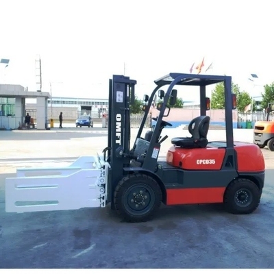 3.5ton Forklift with Japanese Isuzu C240 Mitsubishi S4s Diesel Engine and Weighing Fork