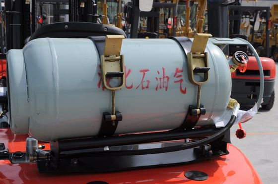 3.5 Ton Gasoline and LPG Dual Fuel Forklift Truck with Japanese Nissan K21/K25 Engine