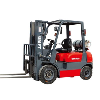 3.5tons LPG Forklift with Nissan K21 K25 Petrol Gasoline Engine Pneumatic or Solid Tyre