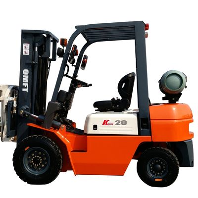 1.5ton 2ton 2.5ton 3ton 3.5ton 4ton Dual Fuel LPG Forklift with 2010mm Min. Width