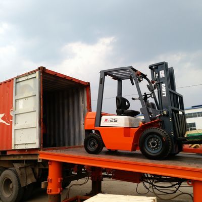 Omft 2.5ton LPG/Gas Forklift 1070mm Fork Length Engine Options Japanese or Chinese