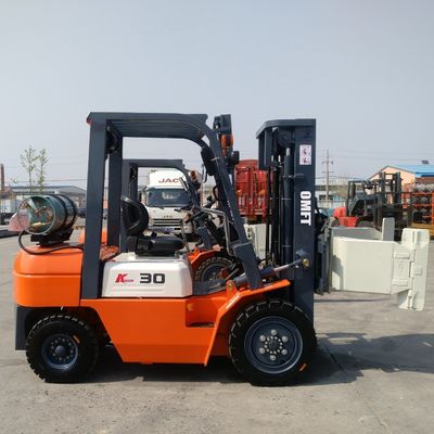 3ton LPG Forklift Supply with Min. Width of Right Angle Stacking 4280 and Efficiency