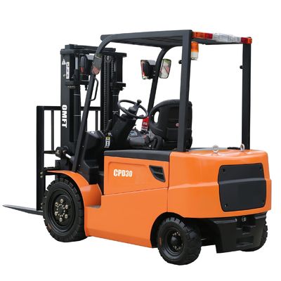 2155mm Turning Radius 3ton Mini Electric Battery Forklift with Solid Tires and Side Shift
