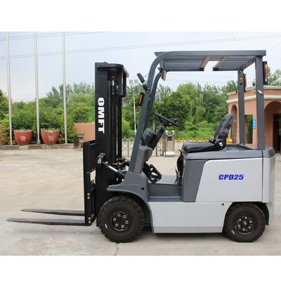 Min. Turning Radius 2355mm 3.5ton Four-Wheel Curtis Control Electric Forklift CPD35