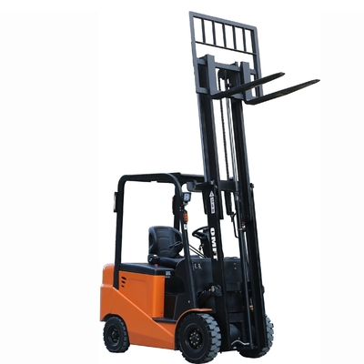 Electric Forklift Truck with 2ton Load Capacity and 4500mm Three Stage Full Free Mast