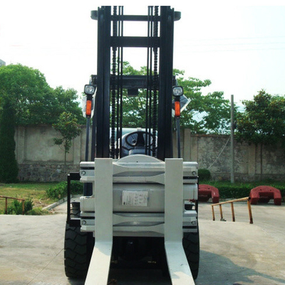 Omft Gas Gasoline LPG Propane Petrol Cushion Tyre Forklift with Clamp and 1070mm Fork