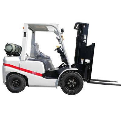 4ton Tcm Style Gasoline LPG Forklift Truck Cushion Tire Bale Clamps Nissan Engine