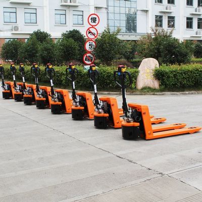 1300 Kg 1.3 Ton Cbd13A Semi Electric Mini Hand Pallet Truck Jack for Material Handling