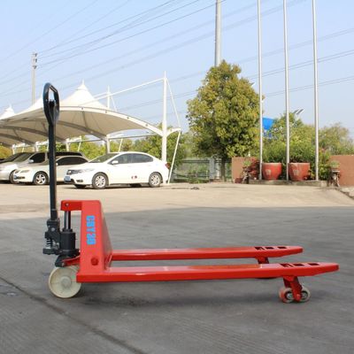 2500 Kg Cby25 Df/AC Pump Steel PU Hydraulic Manual Hand Pallet Truck Pallet Jack Ce ISO