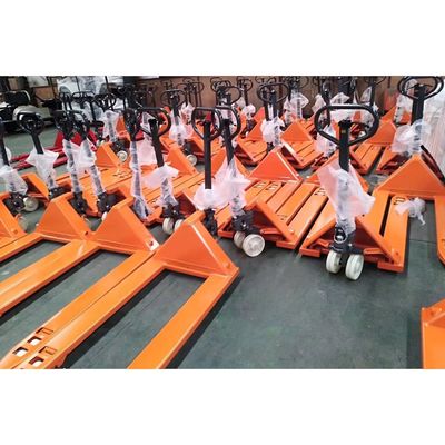2500 Kg Cby25 Df/AC Pump Steel PU Hydraulic Manual Hand Pallet Truck Pallet Jack Ce ISO