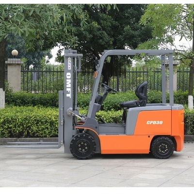 1.5ton Electric Forklift Truck with Min. Turning Radius of 2355mm and 3m Lift Height