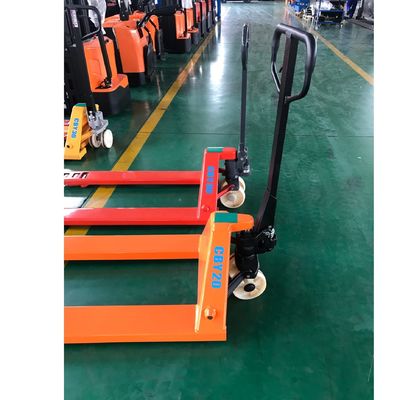 3.0 T Manual Pallet Jack with Lift Height 160-195mm and Non-Standard Size Approved