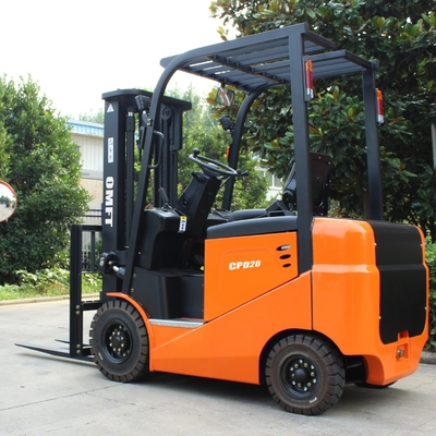 Ce ISO SGS Approved 1.5ton 1500kgs Electric Mini 4 Wheels Forklift with 48V/450ah Battery