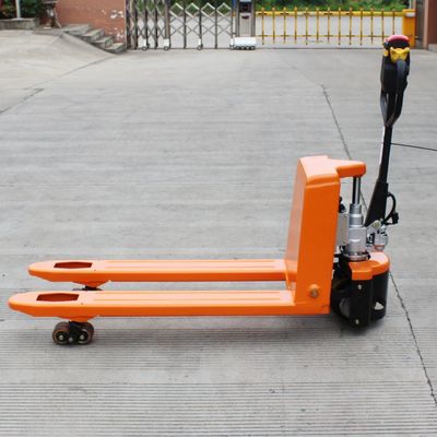 Semi Electric Pallet Truck 2.5ton Suitable for Food Industry OEM and Spare Parts