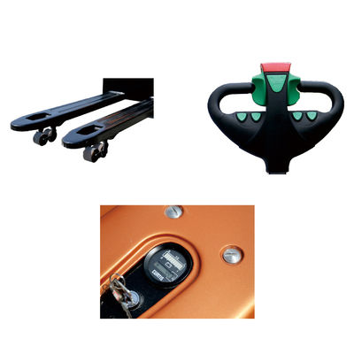 1300kg Electric Pallet Truck for Small Cold Storage Warehouse Full Electric Operation