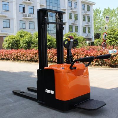 10% Gradeability 1.6t Battery Pallet Truck Electric Pallet Stacker with Lithium Battery