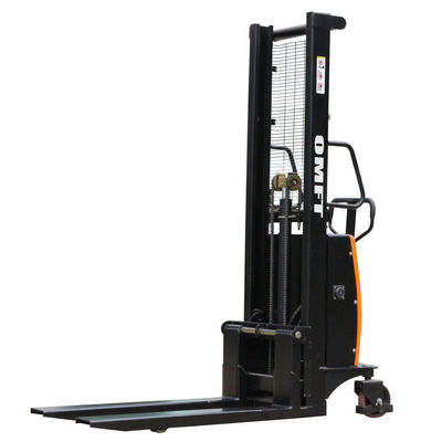 1.0 T Battery Operated Pallet Stacker Fork Lift Ce ISO SGS Standard with Free Charger