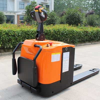 24V/210ah Battery Electric Pallet Truck Supply 2.5 Ton with Steel and Rubber Materials
