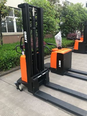 Battery Operated Pallet Stacker with 3m 3000mm Duplex and Free Lift Fork Lift Pallet Truck