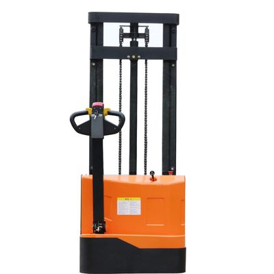 Electric Battery Operated Pallet Stacker with Compact Design and 1.2t Load Capacity