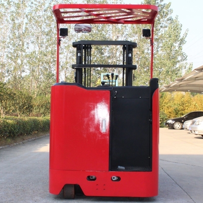 1500kg Seated Electric Reach Stacker Truck with 1.6m-7m Mast and Free Battery Charger