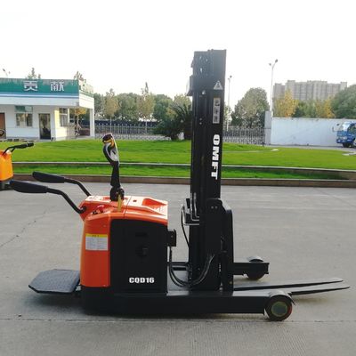 Steel PU Electric Hydraulic Stand on Electric Reach Stacker with 2 Ton 2t 2000kg