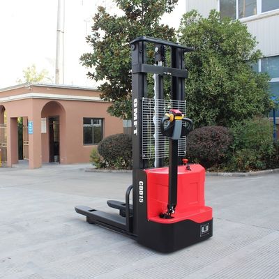 Electric Walkie Stacker 1.5ton 1ton with Battery and Charger 1.6m 2m 2.5m 3m 3.5m Mast
