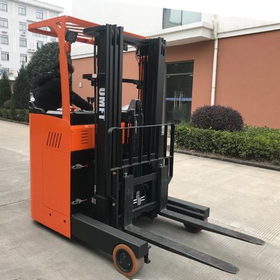 Ce ISO SGS Approved 1 Ton Electric Reach Stacker with Reach Function Fork 100/30/1070mm
