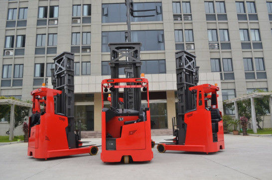 1.6-2ton High Lifting Forklift Reach Truck for Narrow Aisle Standing Your Best Choice