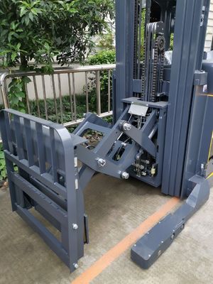 Electric Double Scissor Reach Forklift Truck for Deep Racks and 2070mm Turning Radius