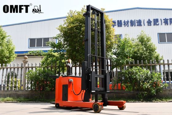 Electric Reach Truck 1000kg 1500kg 2000kg 1600mm 3000mm 5500mm Steel PU Bucket Elevator