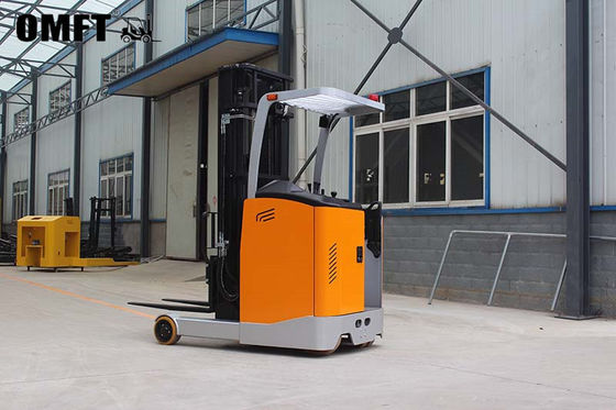 CE Certified Steel PU Mast Front Moving Battery Reach Truck with Free Battery Charger