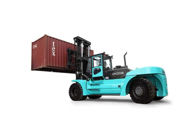 Omft Big 16ton Diesel Forklift with Cummins Engine Steel Rubber Lift height 3000-700