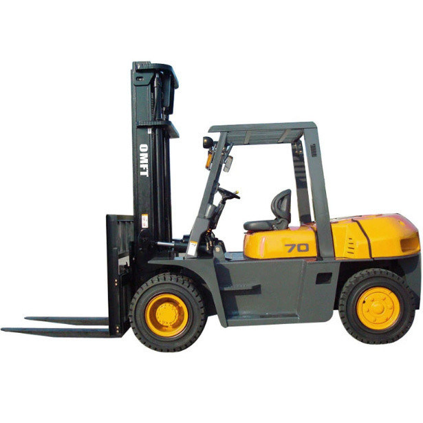 Japanese Isuzu/Mitsubishi Lift height 3000-7000mm Diesel Forklift with Solid Tires Truck