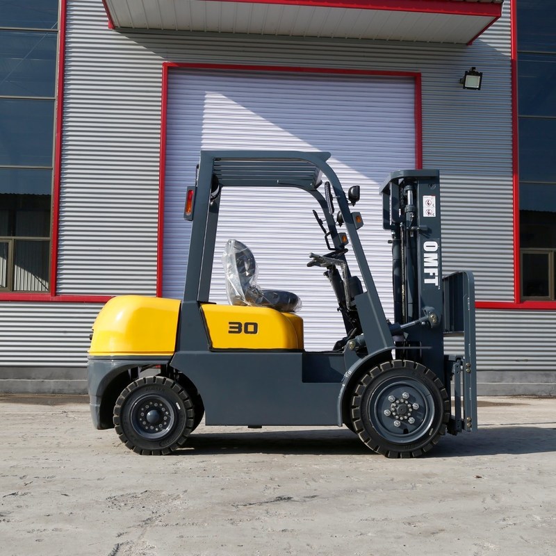 3.0ton 3t Diesel Forklift Truck with 3.5m Two Stage Full Free Mast Duplex Full Free Mast